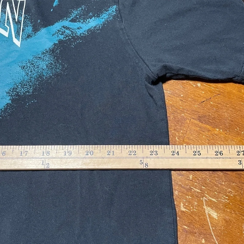 Jordan Basketball Splash T-Shirt Black Blue
